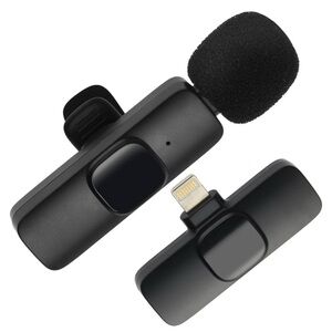 Wireless Lavalier Microphone - Compatible with iPhone No App Or Adapter need NIB